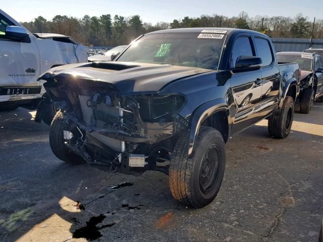 5TFCZ5AN8HX119623 - 2017 TOYOTA TACOMA DOU შავი ფოტო 2