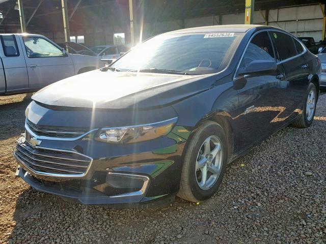 1G1ZB5ST5JF212194 - 2018 CHEVROLET MALIBU LS 黑色 照片 2