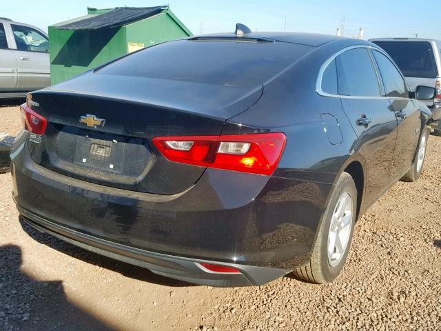 1G1ZB5ST5JF212194 - 2018 CHEVROLET MALIBU LS 黑色 照片 4