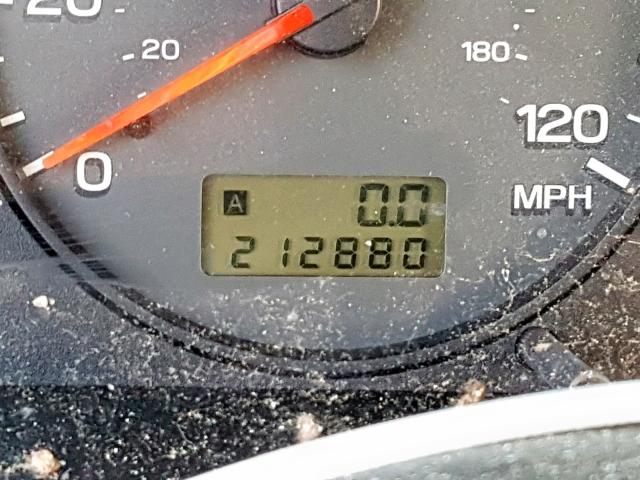 JF1SF65592H726237 - 2002 SUBARU FORESTER S RED photo 8