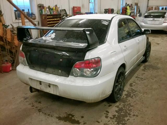 JF1GD29624G512349 - 2004 SUBARU IMPREZA WR WHITE photo 4