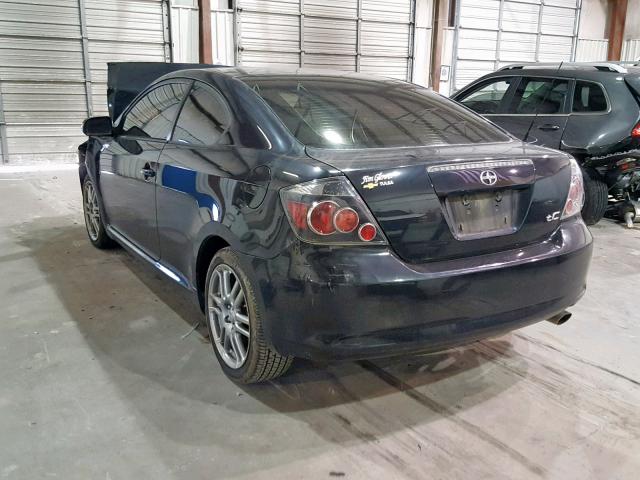 JTKDE3B77A0313846 - 2010 TOYOTA SCION TC შავი ფოტო 3