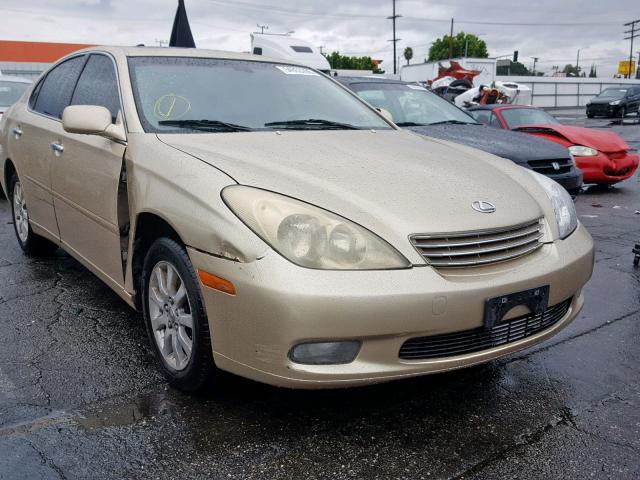 JTHBF30G830141570 - 2003 LEXUS ES 300 GOLD photo 1