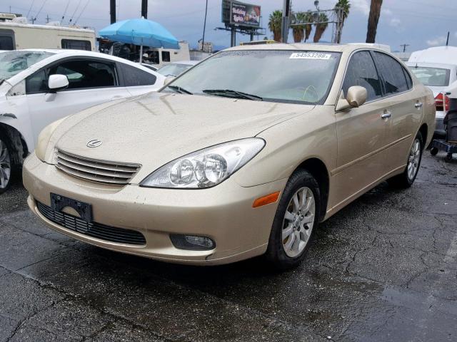 JTHBF30G830141570 - 2003 LEXUS ES 300 GOLD photo 2