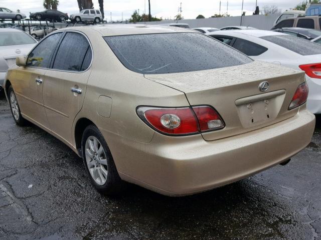 JTHBF30G830141570 - 2003 LEXUS ES 300 GOLD photo 3