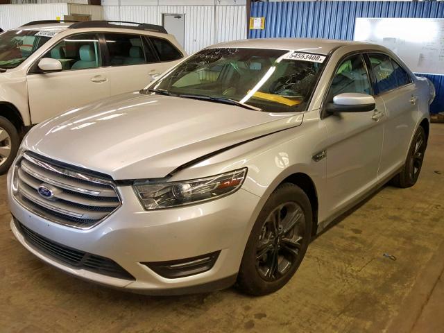 1FAHP2H85FG117891 - 2015 FORD TAURUS SEL SILVER photo 2