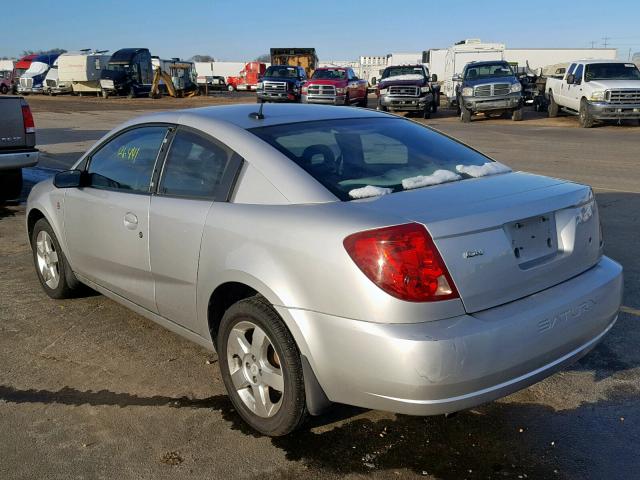 1G8AM15F47Z156912 - 2007 SATURN ION LEVEL SILVER photo 3