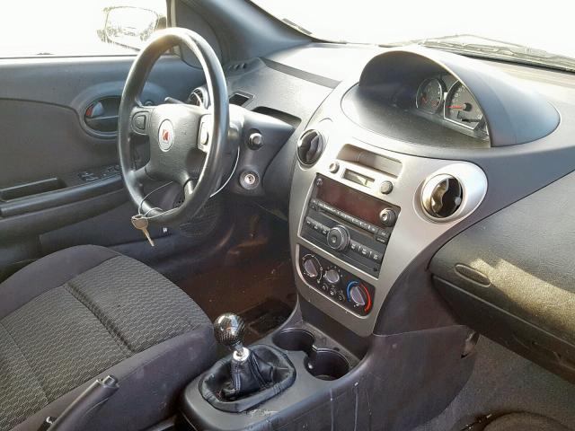 1G8AM15F47Z156912 - 2007 SATURN ION LEVEL SILVER photo 9