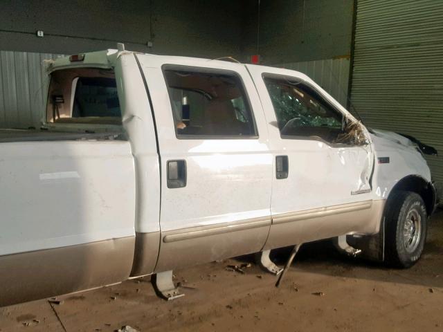 1FTSW31P43EB90591 - 2003 FORD F350 SRW S WHITE photo 10