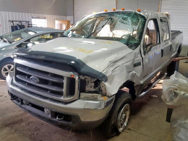 1FTSW31P43EB90591 - 2003 FORD F350 SRW S WHITE photo 2