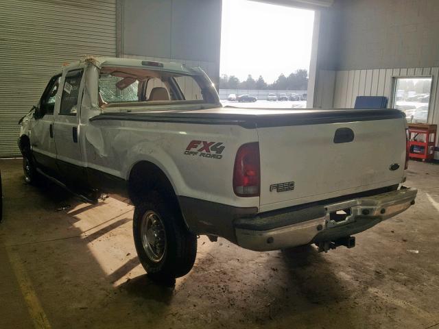 1FTSW31P43EB90591 - 2003 FORD F350 SRW S WHITE photo 3