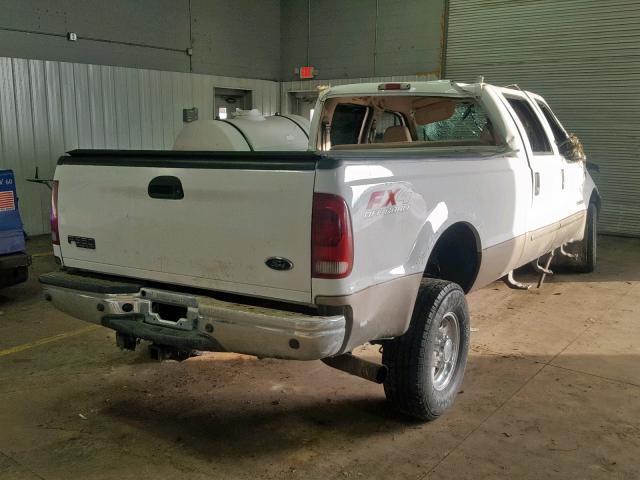 1FTSW31P43EB90591 - 2003 FORD F350 SRW S WHITE photo 4