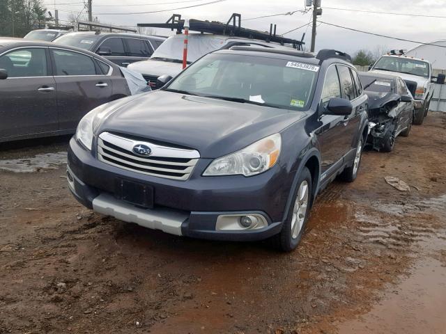 4S4BRDKC3C2214644 - 2012 SUBARU OUTBACK 3. GRAY photo 2