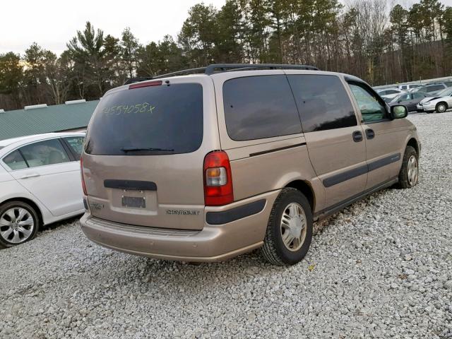 1GNDX13E33D152806 - 2003 CHEVROLET VENTURE LU TAN photo 4