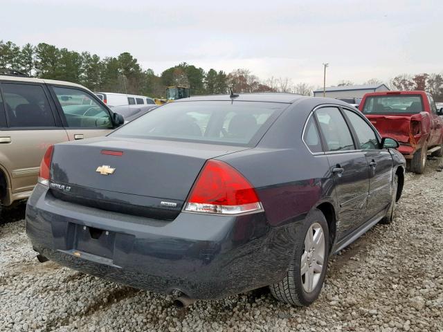 2G1WB5E3XE1105086 - 2014 CHEVROLET IMPALA LIM CHARCOAL photo 4