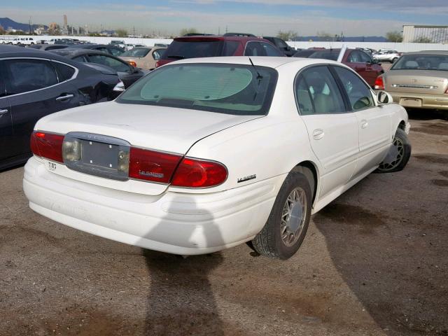 1G4HP54K214244262 - 2001 BUICK LESABRE CU WHITE photo 4