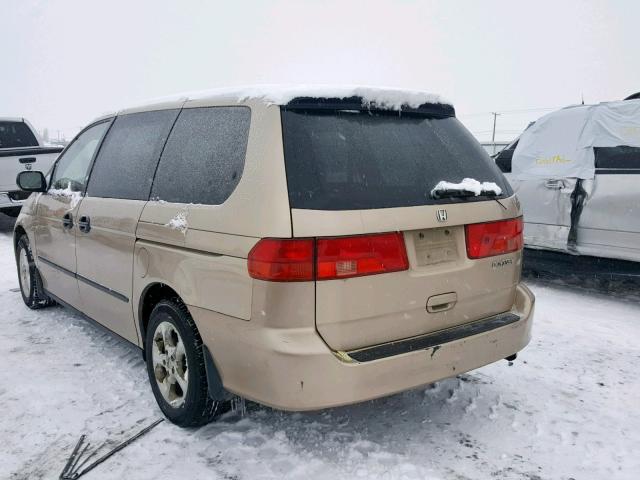 2HKRL1850XH002302 - 1999 HONDA ODYSSEY LX GOLD photo 3