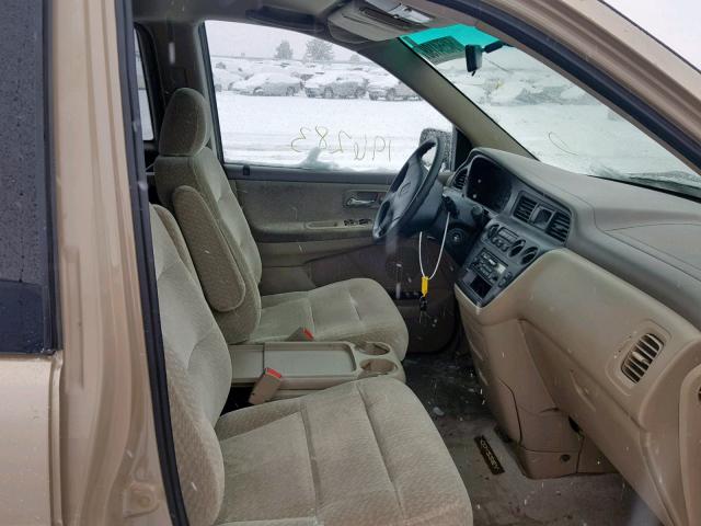 2HKRL1850XH002302 - 1999 HONDA ODYSSEY LX GOLD photo 5