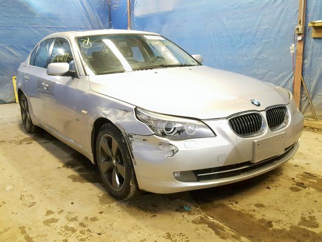 WBANV13558BZ48489 - 2008 BMW 528 XI BLUE photo 1