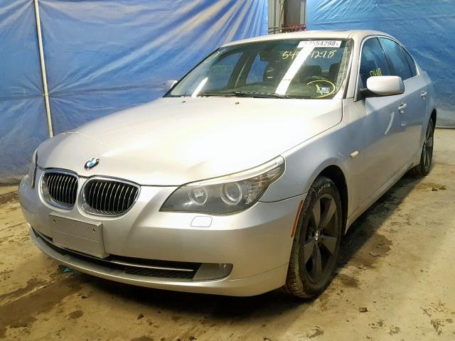 WBANV13558BZ48489 - 2008 BMW 528 XI BLUE photo 2