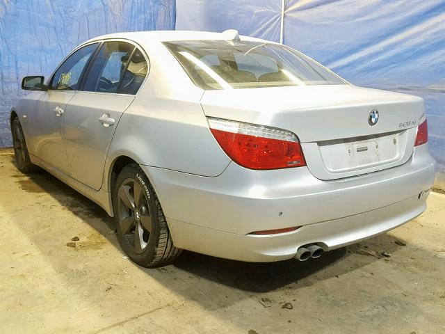 WBANV13558BZ48489 - 2008 BMW 528 XI BLUE photo 3