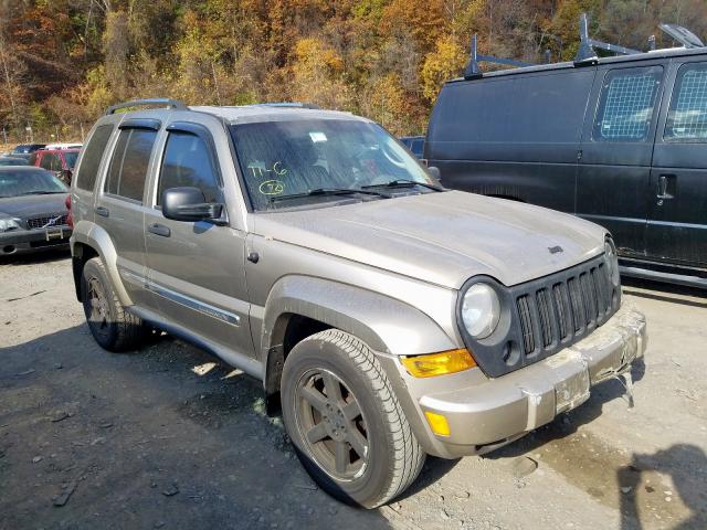 1J4GL58KX7W523620 - 2007 JEEP LIBERTY LI GOLD photo 1