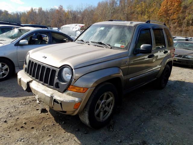 1J4GL58KX7W523620 - 2007 JEEP LIBERTY LI GOLD photo 2