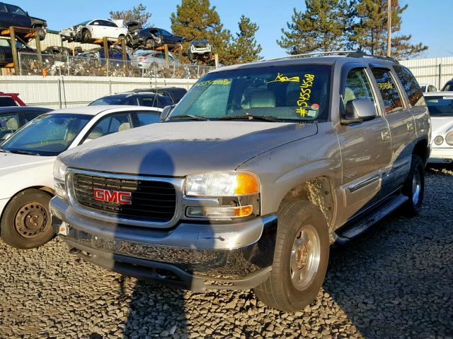 1GKEK13T41J193314 - 2001 GMC YUKON SILVER photo 2