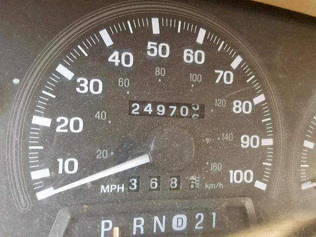 5LMPU28L4WLJ29016 - 1998 LINCOLN NAVIGATOR Жасыл фото 8