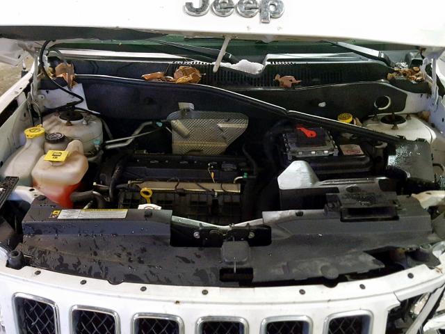 1C4NJCBA7CD573761 - 2012 JEEP COMPASS SP თეთრი ფოტო 7