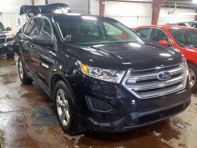 2FMPK4G95JBB95920 - 2018 FORD EDGE SE BLACK photo 1