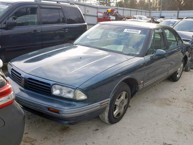 1G3HN52K3SH329425 - 1995 OLDSMOBILE 88 ROYALE BLUE photo 2