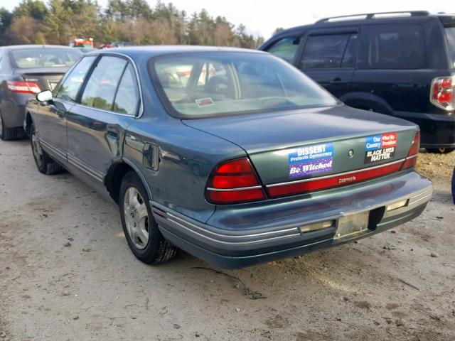 1G3HN52K3SH329425 - 1995 OLDSMOBILE 88 ROYALE BLUE photo 3