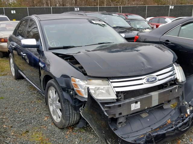 1FAHP25W78G168590 - 2008 FORD TAURUS LIM BLACK photo 1