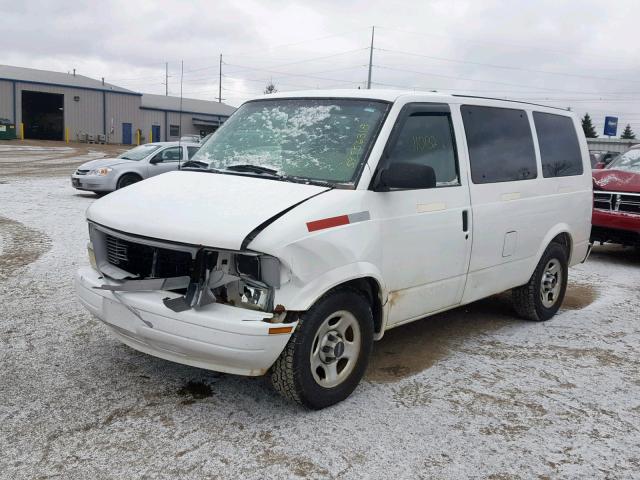 1GKEL19X64B503646 - 2004 GMC SAFARI XT WHITE photo 2