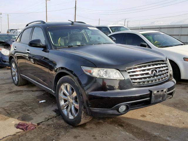 JNRBS08W13X403637 - 2003 INFINITI FX45 BLACK photo 1