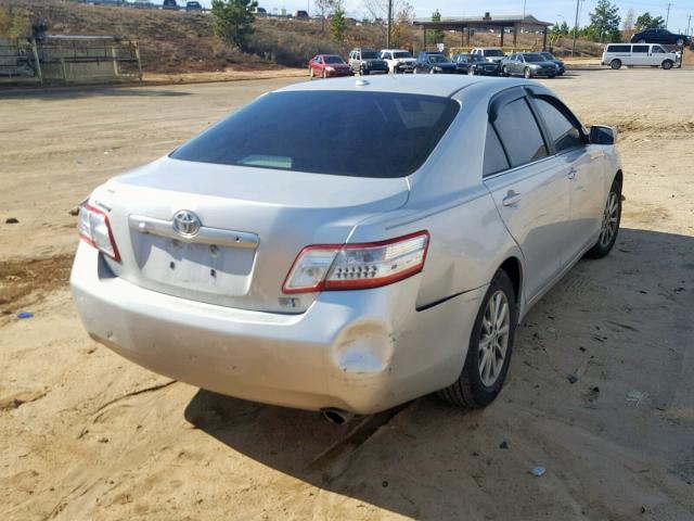 4T1BB3EK2AU118085 - 2010 TOYOTA CAMRY HYBR SILVER photo 4