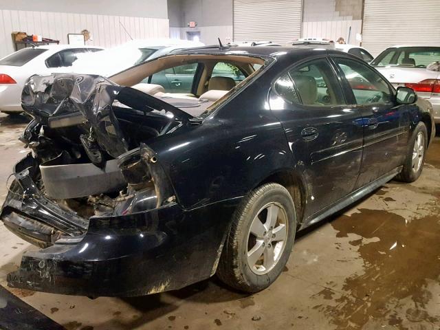 2G2WP552X81192108 - 2008 PONTIAC GRAND PRIX BLACK photo 4