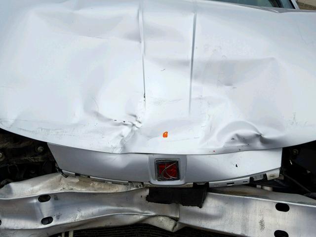 1G8AJ52F94Z173978 - 2004 SATURN ION LEVEL SILVER photo 7