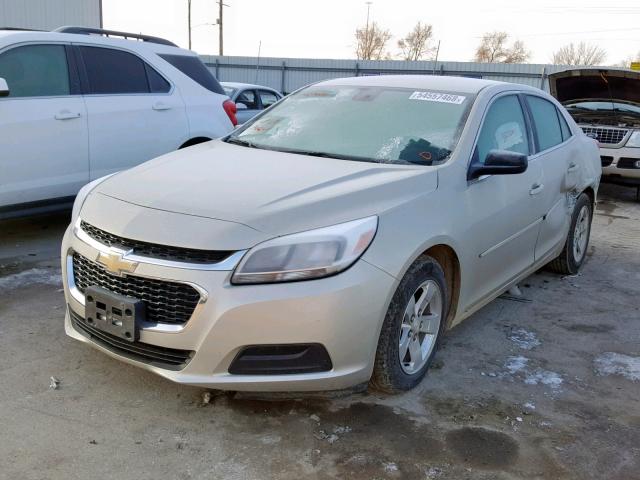 1G11B5SL4EF205742 - 2014 CHEVROLET MALIBU LS 米色 照片 2