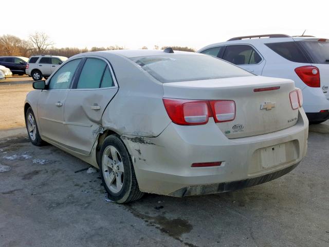 1G11B5SL4EF205742 - 2014 CHEVROLET MALIBU LS 米色 照片 3