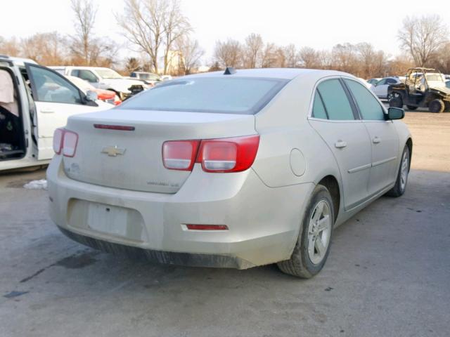 1G11B5SL4EF205742 - 2014 CHEVROLET MALIBU LS 米色 照片 4