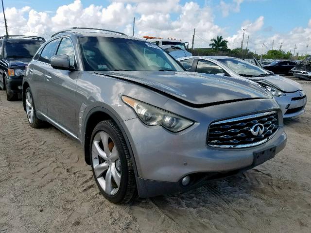 JNRBS18W59M200671 - 2009 INFINITI FX50 SILVER photo 1