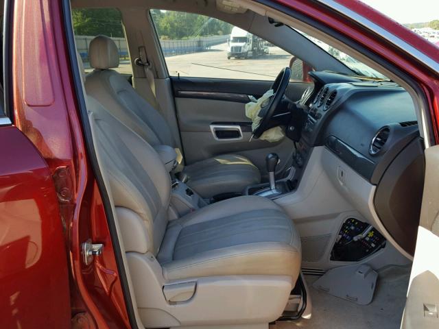 3GSCL33P48S545707 - 2008 SATURN VUE XE RED photo 5