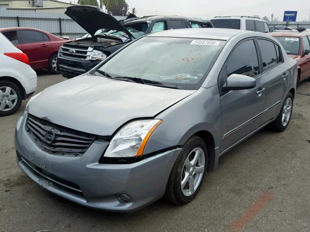 3N1AB6AP8AL685191 - 2010 NISSAN SENTRA 2.0 GRAY photo 2