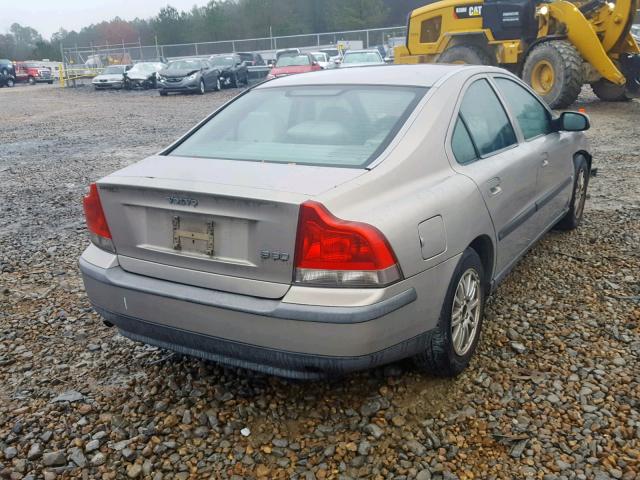 YV1RS61T832277351 - 2003 VOLVO S60 BEIGE photo 4