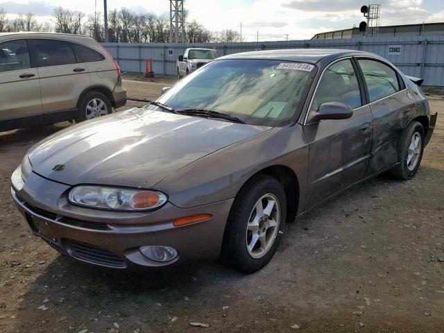 1G3GR62H514102138 - 2001 OLDSMOBILE AURORA GOLD photo 2