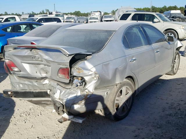 JTHBF30G120052258 - 2002 LEXUS ES 300 SILVER photo 4