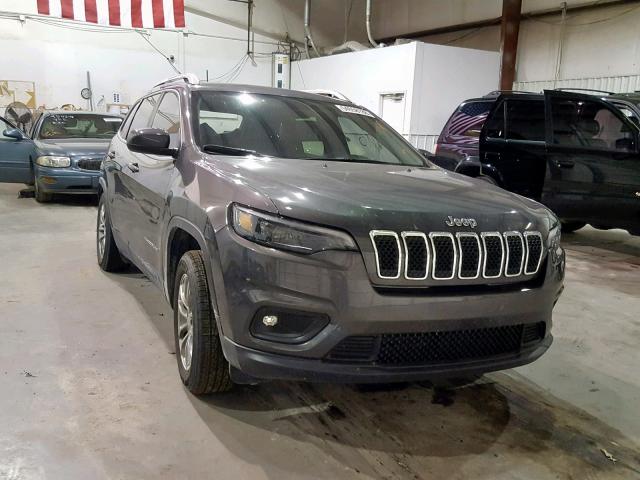 1C4PJLLB0KD151636 - 2019 JEEP CHEROKEE L CHARCOAL photo 1