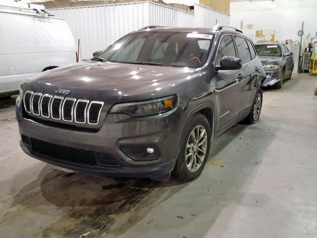 1C4PJLLB0KD151636 - 2019 JEEP CHEROKEE L CHARCOAL photo 2